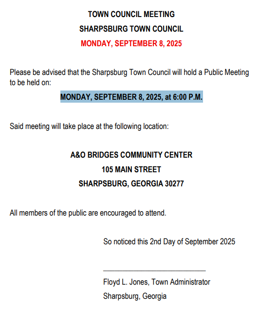 Public Notice